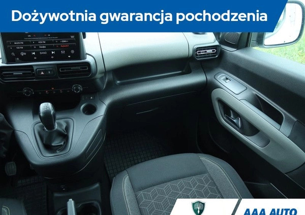 Peugeot Rifter cena 58000 przebieg: 143334, rok produkcji 2019 z Witnica małe 172